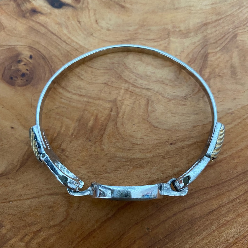 Avon Abalone Shell Bangle Bracelet - image 3